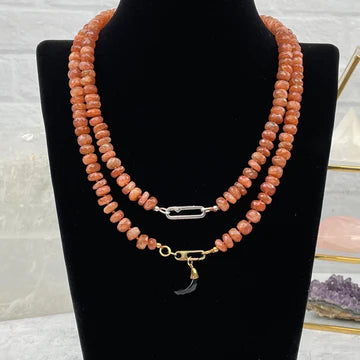 Sunstone Candy Necklace - You Choose Style