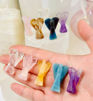 Crystal Gemstone Angels - Medium