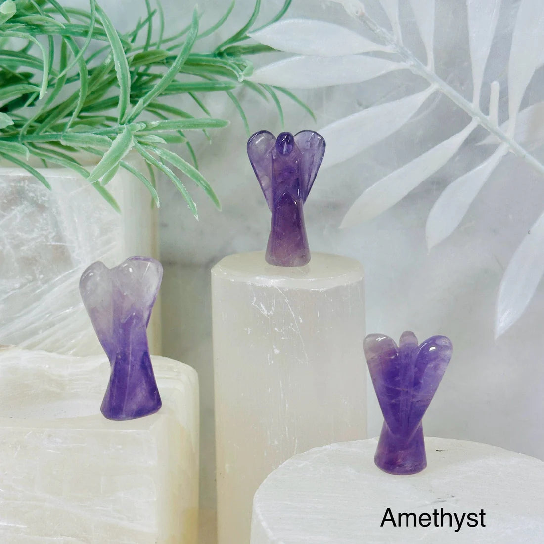 Crystal Gemstone Angels - Medium